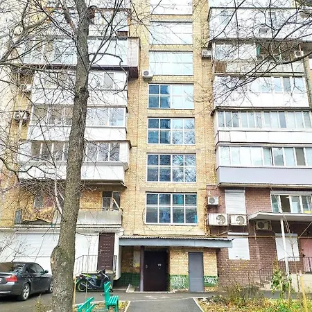 Black&White Apartment On Saksaganskogo Kyiv Exterior photo